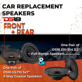 Car Speaker Replacement fits 1984-1993 for Chrysler E-Class