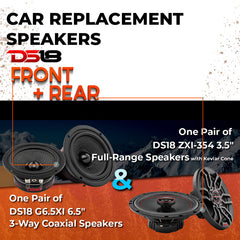 Car Speaker Replacement fits 1988-1993 for Pontiac Lemans