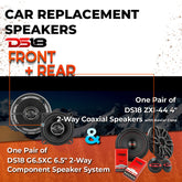 Car Speaker Replacement fits 1986-1998 for Saab 9000 Series