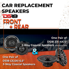 Car Speaker Replacement fits 1989-1994 for Audi 100 Series