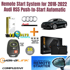 Remote Start System for 2018-2023 Audi RS5 Push-to-Start Automatic