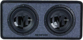 Memphis PRXE12D2 Dual 12" 2 Ohm Enclosure