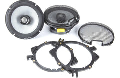 2 Pair of Alpine R2-S65 R-Series 6-1/2" + Pioneer GM-D8704 600W Class FD 4-Channel + 4 Gauge Amp Kit