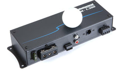 Polk Audio DB 1242 DVC DB+ Series shallow-mount 12" subwoofer with dual 4-ohm voice coils + AudioControl ACM-1.300 ACM Series compact mono subwoofer amplifier — 300 watts RMS x 1 at 2 ohms