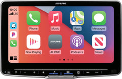 ALPINE iLX-F509 9” Car Monitor Receiver w/Wired/Wireless Apple Carplay + Android Auto + SXV300V1 Satellite Receiver