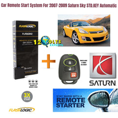 Car Remote Start System For 2007-2009 Saturn Sky STD.KEY Automatic