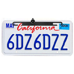 Accele Electronic TLP150HQ1 Metal Bar Behind Mount License Plate Backup Camera