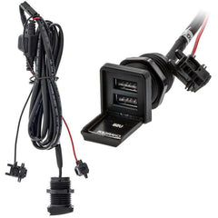 Accele Electronic USBS-BLU Glowing Dual USB Powered Ports - Blue