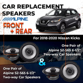 Car Speaker Replacement fits 2018-2020 for Nissan Kicks