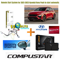 Remote Start System for 2018-2023 Hyundai Kona Push to start automatic