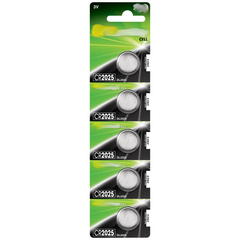 CR2025 Batteries (5 pack)