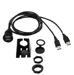 Flushmount Marine Dual USB Extension Cable