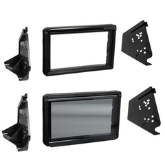 Metra 99-9721 Dash Kit Install a new Single-DIN or Double-DIN car stereo in select 2015-2017 vehicles from Polaris