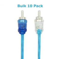 Bulk 6' RCA 2 Channel 10 Pack
