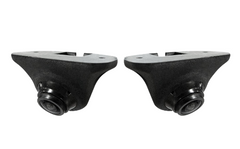 RYDEEN Dual Side CM-D700 Rubber Mount Cameras, Waterproof Flexible Housing, 2 pc Blind Spots Cameras for Right/Left SideView Mirrors, Include Turn Signal Switcher, For Cars, Trucks, SUVs, Vans (Black)