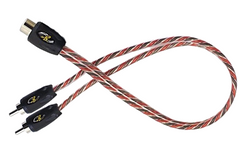 Stinger SI42YM 2-Channel 4000 Series RCA Y-Adapter Cable (2 Male to 1 Female)