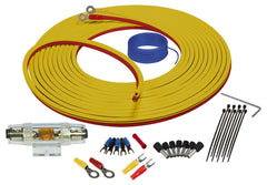 Stinger SEA4287 22 Ft. 8 Gauge OFC Marine Amplifier Wiring Installation Kit