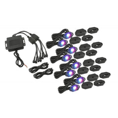 8 WAY IP65 RGB LED APP CONTROLLED WHEEL WELL/ ROCK LIGHTS