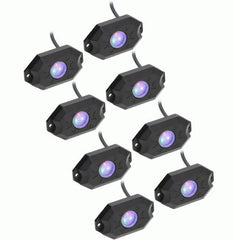 METRA - RGB 8 Rock Light Kit - APP control (DL-RGB8KT)