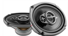 2 Pair of DIA-693 Black Diamond 6x9" Coaxial Speaker 3 Way 4-Ohm 180 Watts