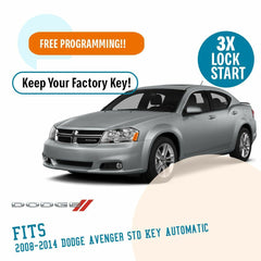Remote Start System for 2008-2014 Dodge Avenger Std. Key Automatic