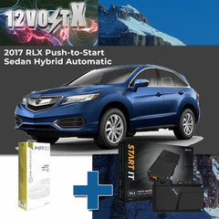 Remote Start System for 2017 Acura RLX Push-to-Start Sedan Hybrid Automatic
