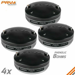4 X PRV Audio D2200Ph 2" Phenolic Horn Compression Driver 4-Bolt
