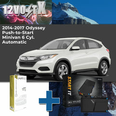 Remote Start System for 2014 Honda Odyssey Push-to-Start Minivan 6 Cyl. Automati
