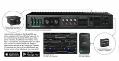 Audio Control D-5.1300 5-Channel Amplifier with DSP (Digital Sound Processor)
