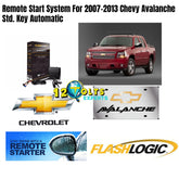 Remote Start System For 2007-2013 Chevy Avalanche Std. Key Automatic