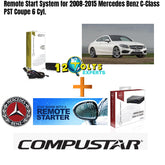 Remote Start System for 2008-2015 Mercedes Benz C-Class PST Coupe 6 Cyl.