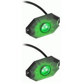 METRA - Green Rock Lights - 2-Pack (DL-ROCKG)
