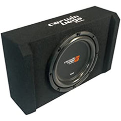 Cerwin-Vega HED 12" Shallow Subwoofer Mini Enclosure, Black