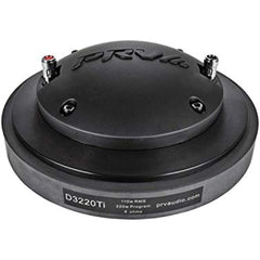 1x PRV D3220Ti Titanium Compression Driver 2" 8 Ohms 220W + WGP14-50 CR Red Horn