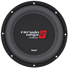 Cerwin-Vega HS124D Hed Dvc Shallow Subwoofer (12", 4ohm), Black