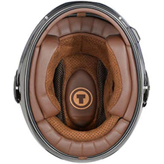 TORC T1 Unisex-Adult Retro Full-face-Helmet-Style Motorcycle (Matte Black, X-SMALL)