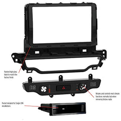 Metra Electronics - Kia Niro (without NAV) 2017-Up (99-7382HG) Metra Radio Install kits