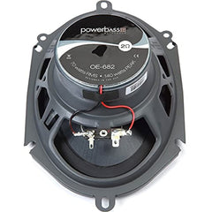 PowerBass OE-682-6x8 Coaxial Speakers 2-Ohm - Pair