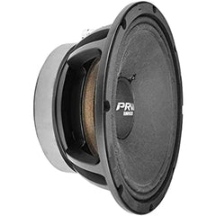 2x PRV Audio 8MR600X-4 Car Audio Midrange 8" Speakers 600w 4 Ohms 98dB X Series