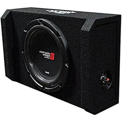 Cerwin-Vega HED 12" Shallow Subwoofer Mini Enclosure, Black