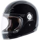 TORC T1 Unisex-Adult Retro Full face Motorcycle Helmet (Gloss Black, XX-Large)