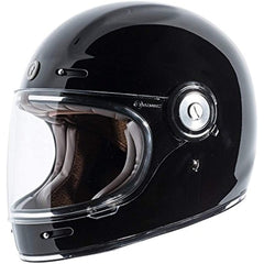 TORC T1 Unisex-Adult Retro Full face Motorcycle Helmet (Gloss Black, XX-Large)