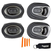 2 Pair Of Polk MM692 6x9 Coaxial Speakers for Marine and Powersports any cars