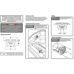 (4) MB QUART NF1-116 6.5" 80 Watt Marine 2-Way Coaxial White Speakers For Boat