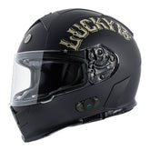 TORC T14B15BH22 T-14 Bullhead Small Full Face Helmet W Bluetooth T14B14BH:22
