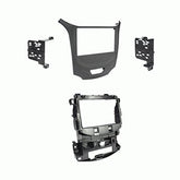 Metra - Dash Kit for Select 2016 Chevrolet Cruze Vehicles - Matte black