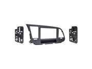 Metra - Dash Kit for Select 2017 Hyundai Elantra Vehicles - Matte black