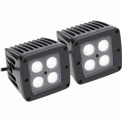 METRA - Blackout 3" - 4 Led Cube Light Flood (2Pk) (DL-CL6F)