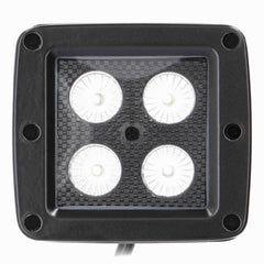 METRA - Blackout 3" - 4 Led Cube Light Flood (2Pk) (DL-CL6F)