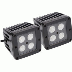 METRA - Blackout 3" - 4 Led Cube Light Flood (2Pk) (DL-CL6F)